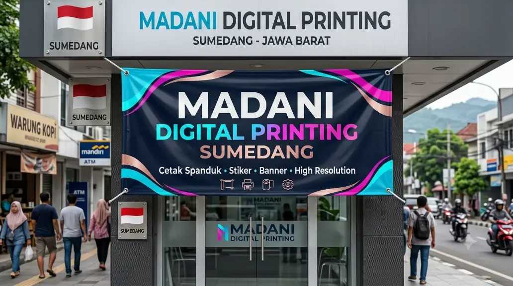 Hasil Cetak Spanduk High Resolution